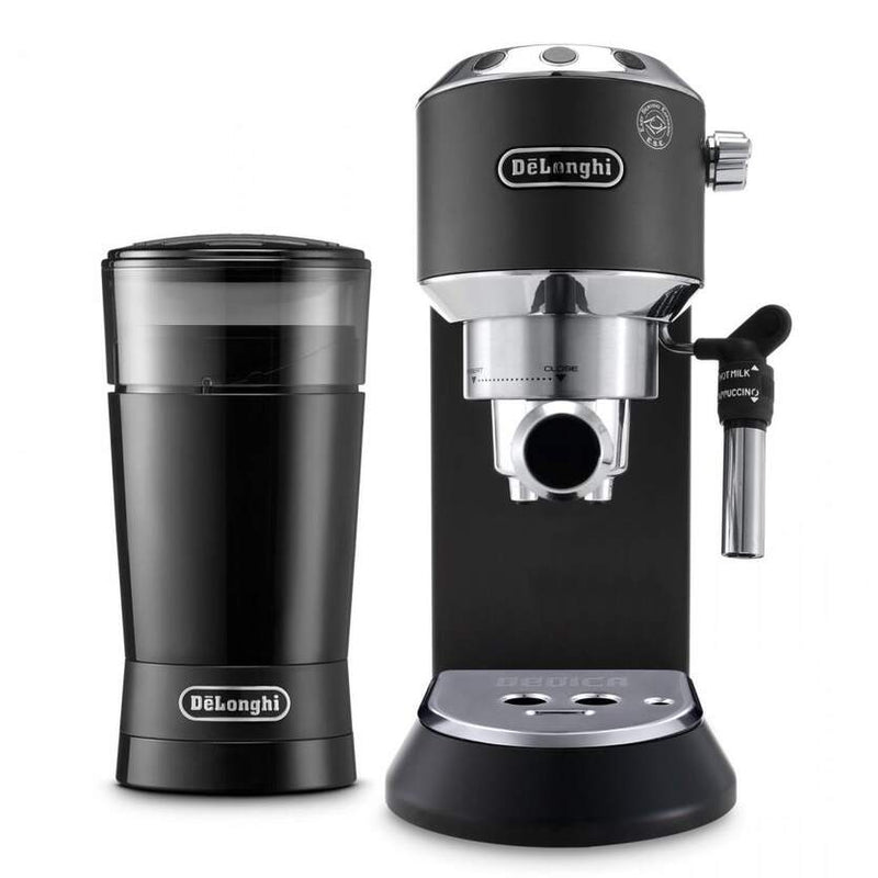 Cafetera Express DeLonghi EC685.BK Dedica Style Negra + Regalo Molinillo KG200
