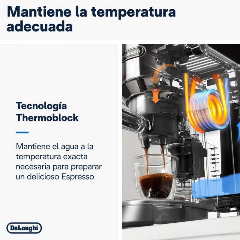 Cafetera Express DeLonghi EC685.BK Dedica Style Negra + Regalo Molinillo KG200