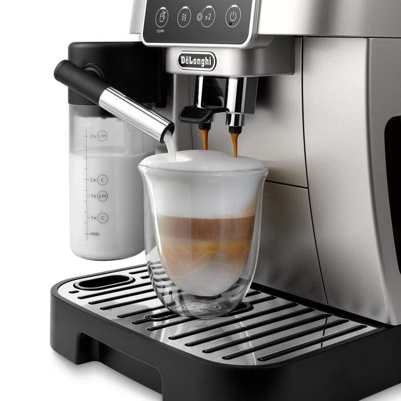 Cafetera DeLonghi ECAM22080SB Superautomática con Espumador de Leche
