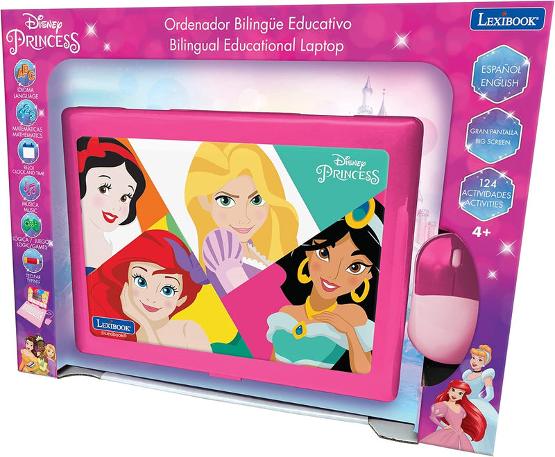 caja Lexibook Princesas Disney con 124 actividades
