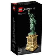 caja del set LEGO 21042 estatua de la libertad architecture

