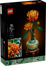 caja original del set LEGO Crisantemo para adultos
