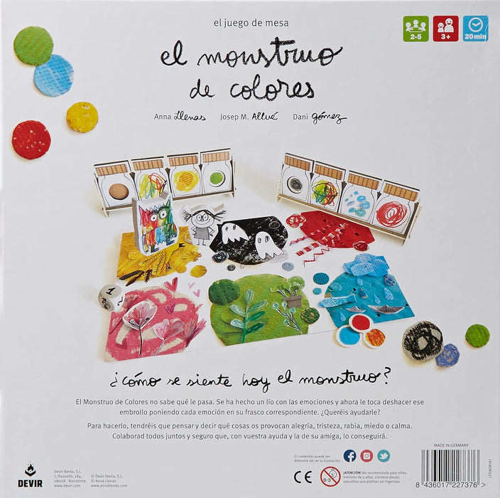 	3.	Juego Infantil “El Monstruo de Colores” - Inteligencia Emocional y Diversión
