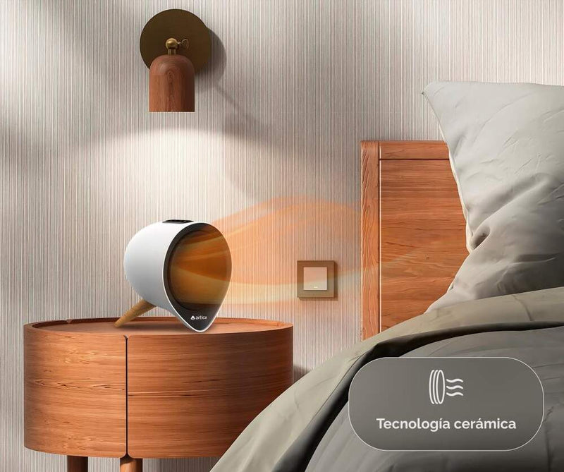 Calefactor Cerámico Artica ATVCER1500B 1500W Blanco