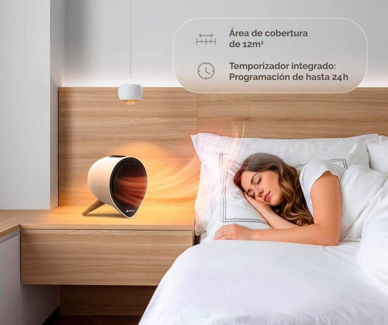 Calefactor Cerámico Artica ATVCER1500B 1500W Blanco