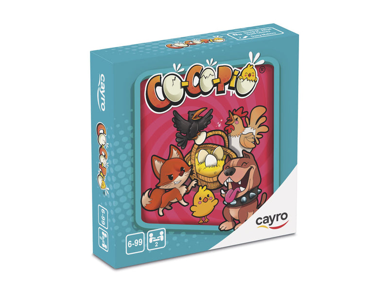 Caja del Co-co-pio Mini de Cayro (unidad suelta): juego de cartas para 2 jugadores desde 6 años