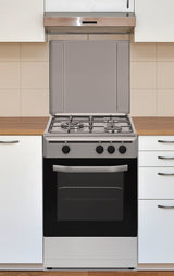 Cocina de gas Vitrokitchen CB5530 instalada en una cocina de apartamento