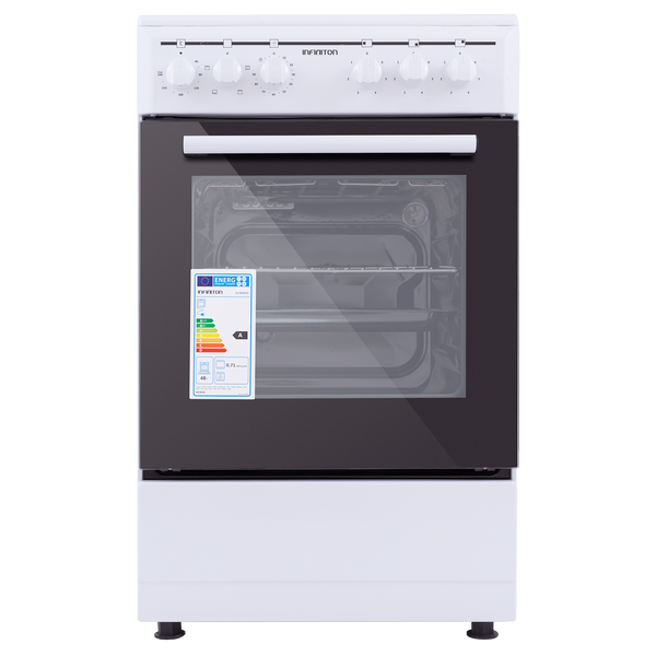 Cocina Infiniton CC-V350G 43L Blanco - vista frontal