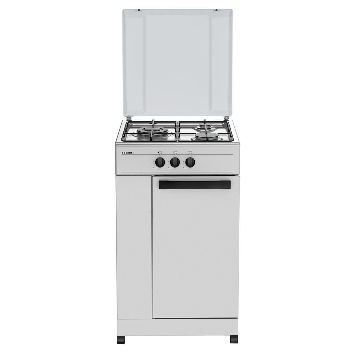 Cocina Infiniton CC3FB Blanco - vista frontal