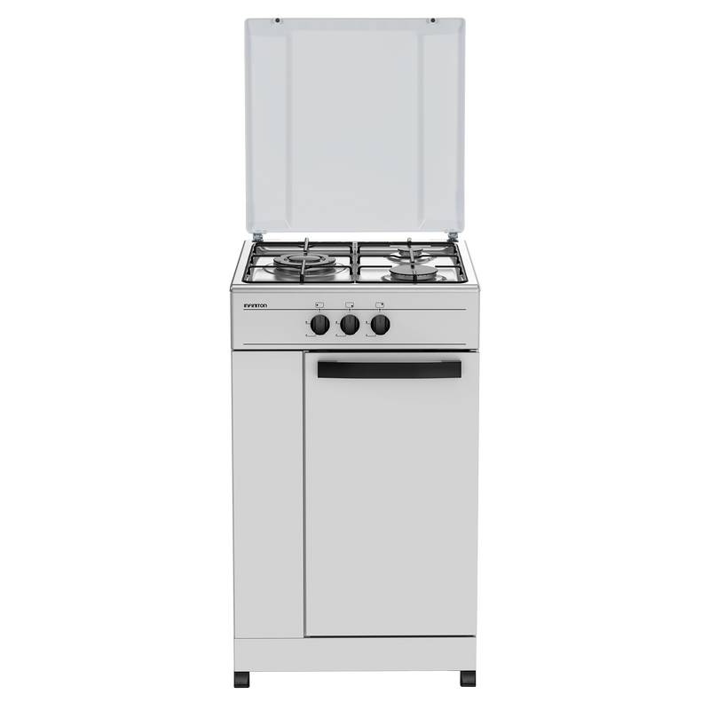 Cocina Infiniton CC3FB Blanco - vista frontal
