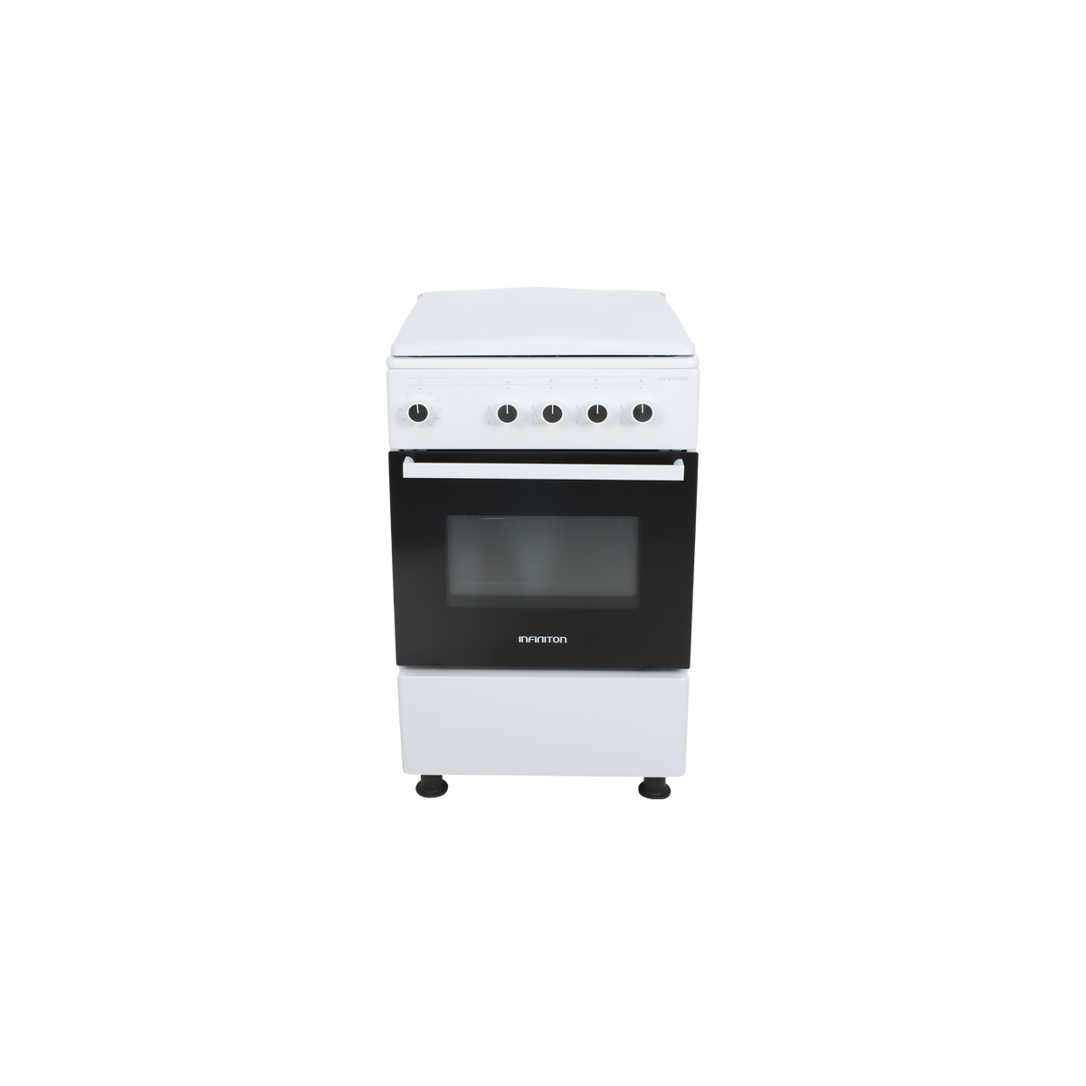 Cocina Infiniton CC53GBL 52L Blanco - vista frontal