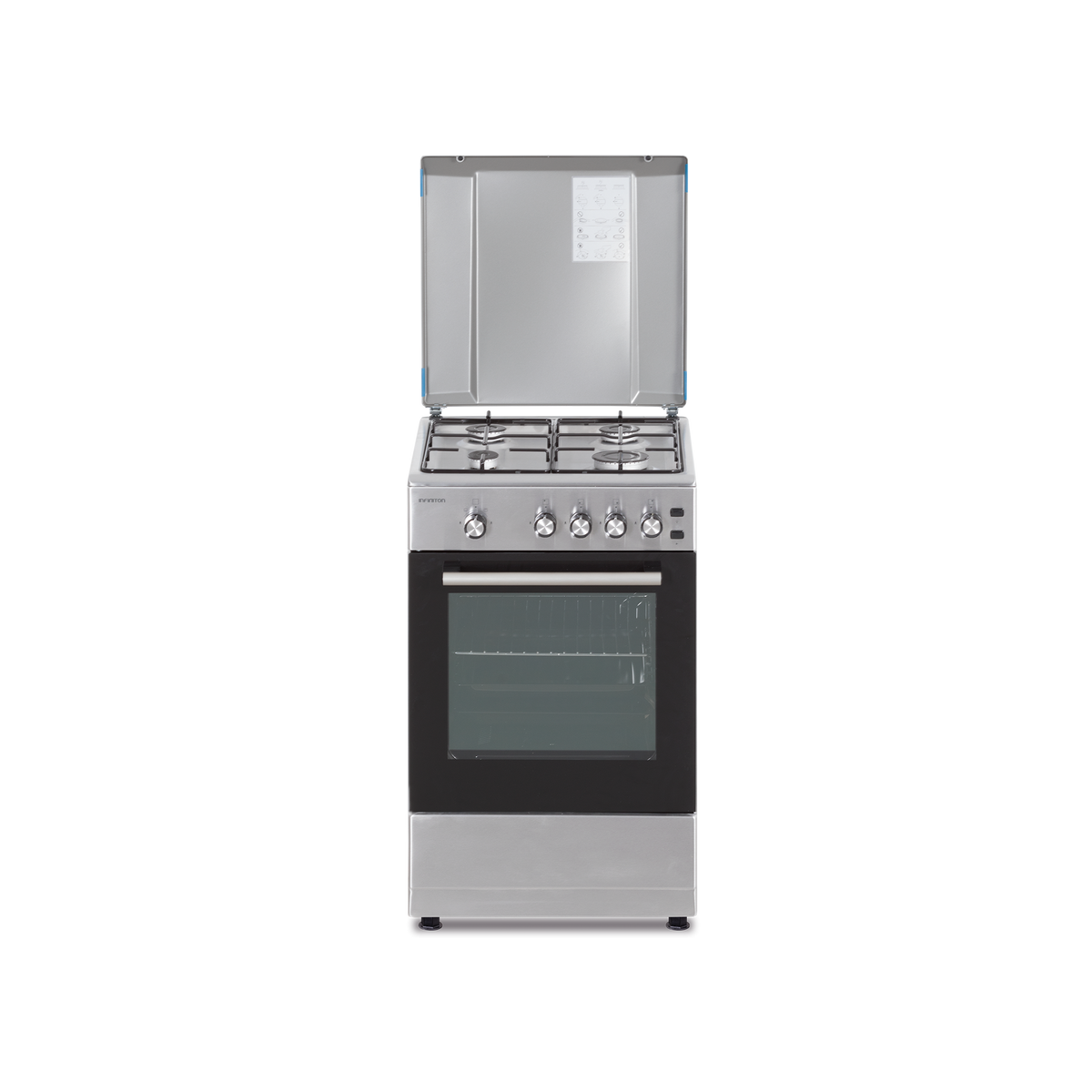 Cocina Infiniton CC54HXE 43L Inox - vista frontal