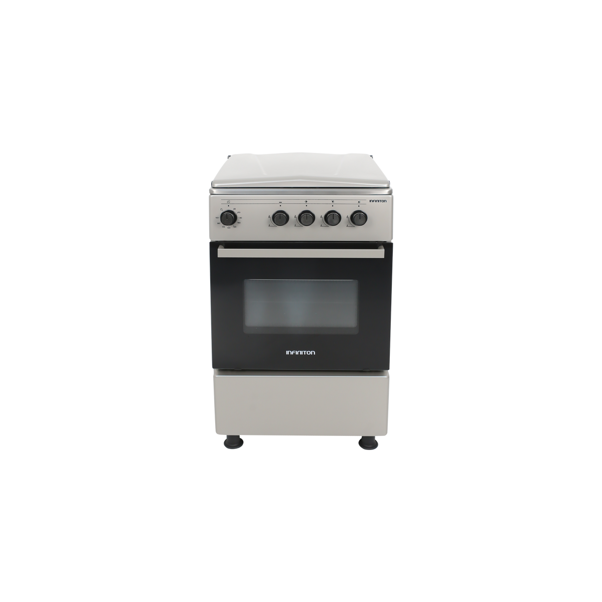 Cocina Infiniton CC54IXG 52L Inox - vista frontal
