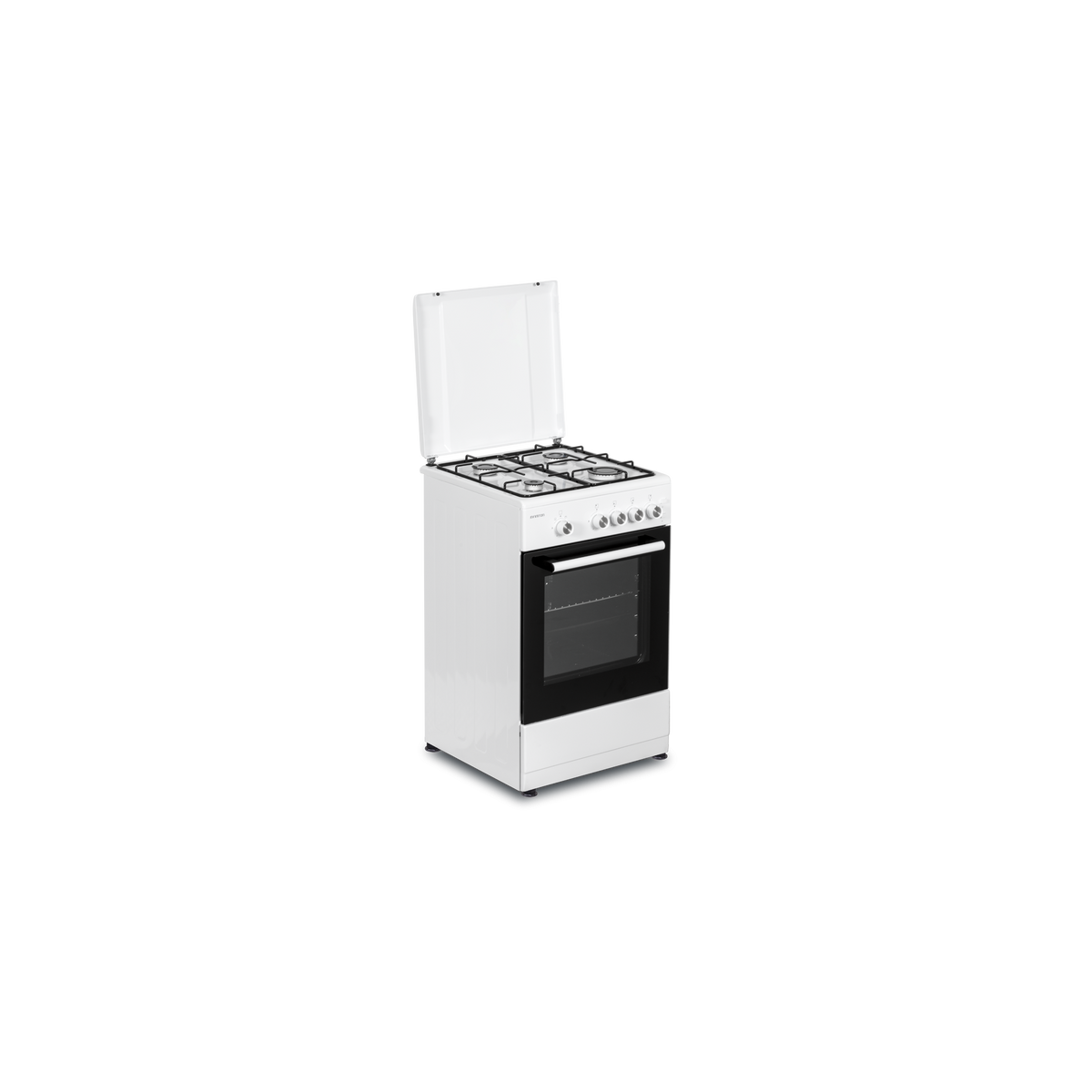 Cocina Infiniton CC58BEH 43L Blanco/Negro - vista frontal