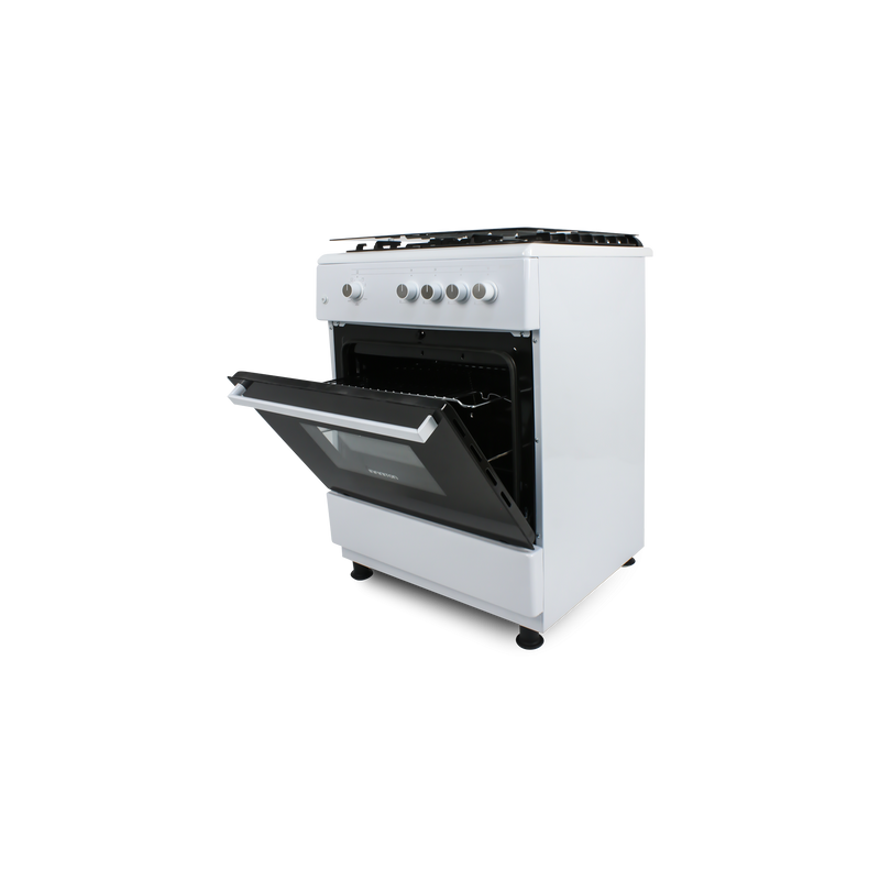 Cocina Infiniton CC6660BLHE 65L Blanco - vista frontal
