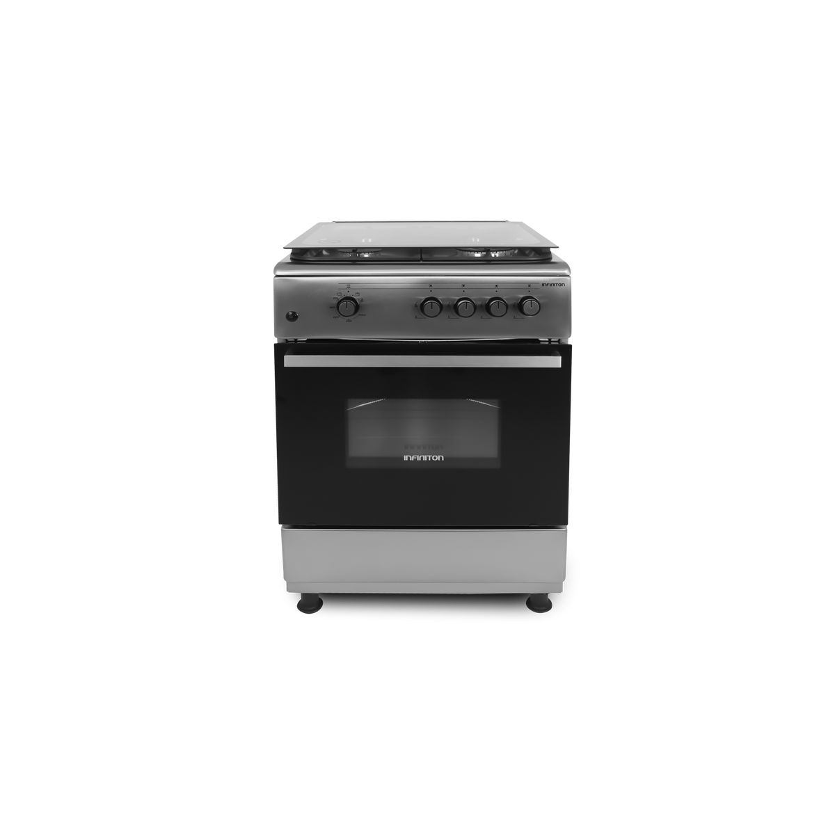 Cocina Infiniton CC6867EHIX 65L Inox - vista frontal
