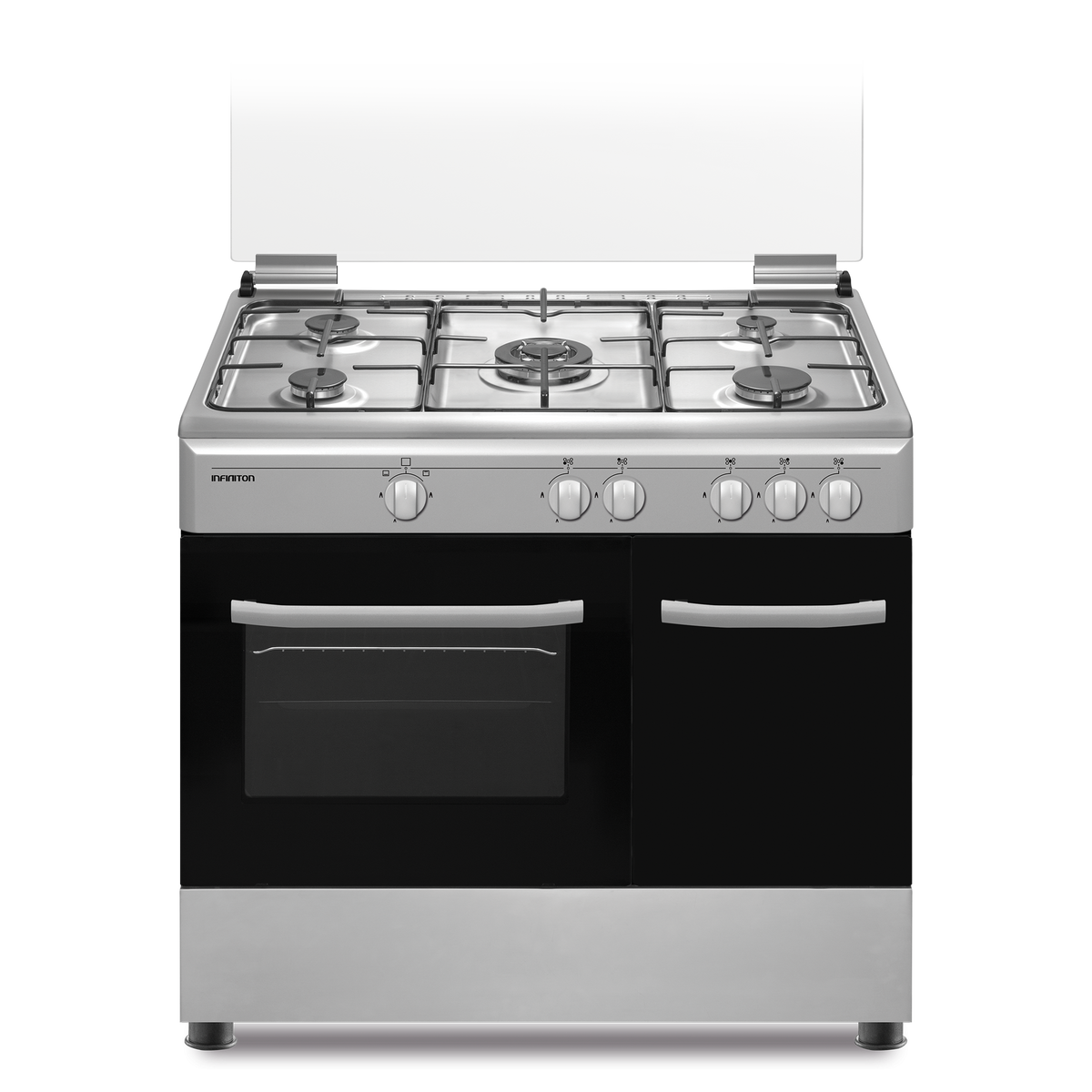 Cocina Infiniton CC9162XPB 60L Inox - vista frontal