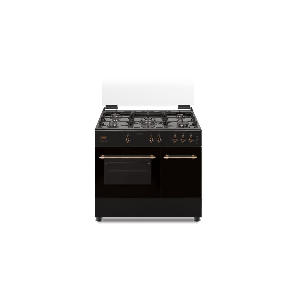 Cocina Infiniton CCRST90EPH 59L Negro Rústico - vista frontal