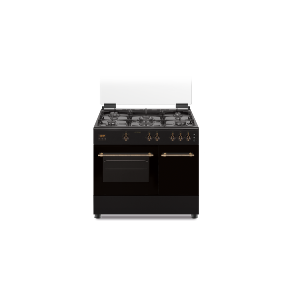 Cocina Infiniton CCRST90EPH 59L Negro Rústico - vista frontal