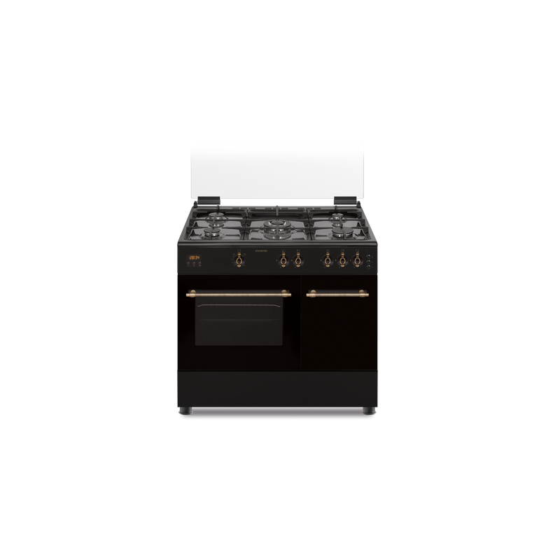 Cocina Infiniton CCRST90EPH 59L Negro Rústico - vista frontal