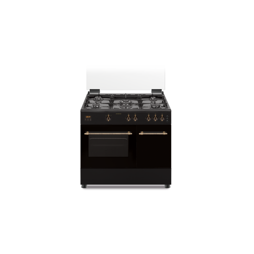 Cocina Infiniton CCRST90EPH 59L Negro Rústico - vista frontal