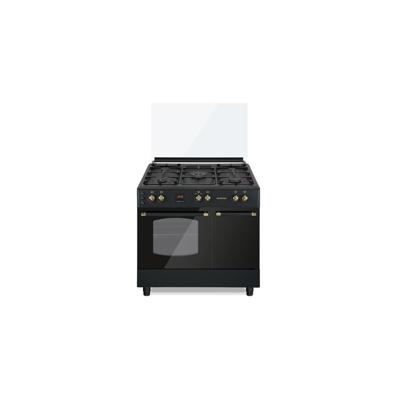 Cocina Infiniton CCRST9891TNHPE 109L Negro Rústico - vista frontal