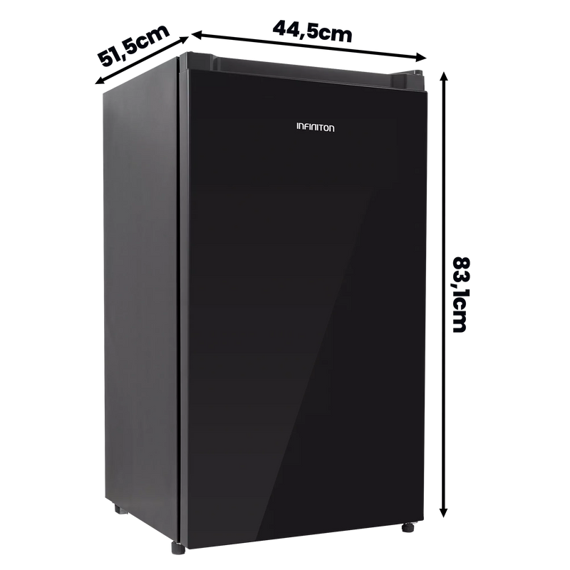 Réfrigérateur 1 Porte Infiniton CL-92L8NEA 88 L Noir