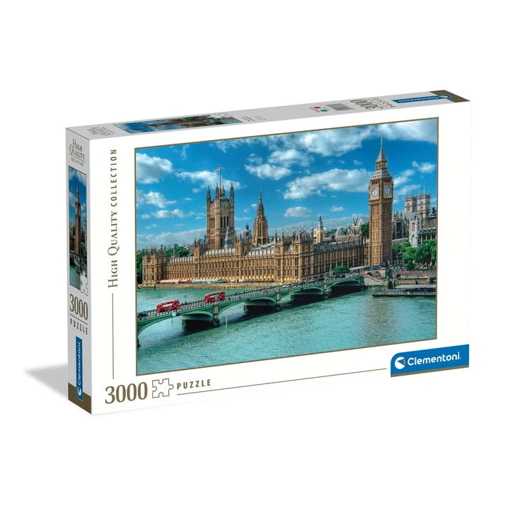 Caja del Puzzle 3000 Clementoni The Houses of Parliament (33037)
