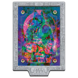 Puzzle Star Wars Episodios IV-V-VI Clementoni 35162 montado en el marco con luz LED