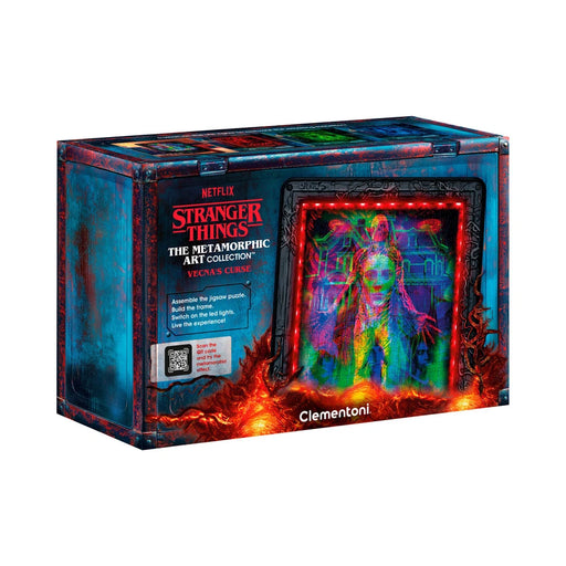 Caja de Puzzle 520 Clementoni Stranger Things Vecna - Metamorphic LED (35610)