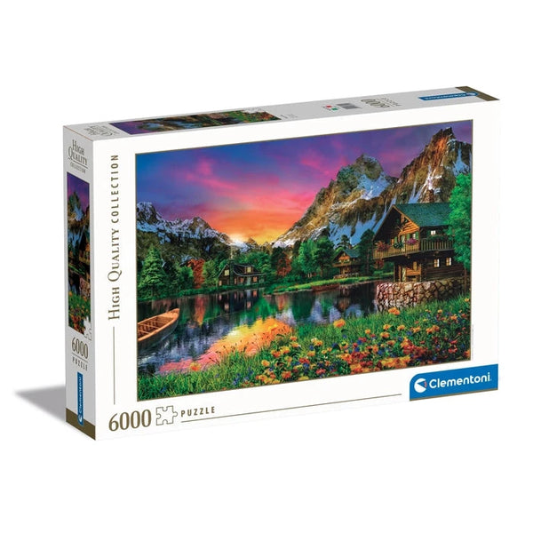 Caja de Puzzle 6000 Clementoni Alpine Lake (36531)