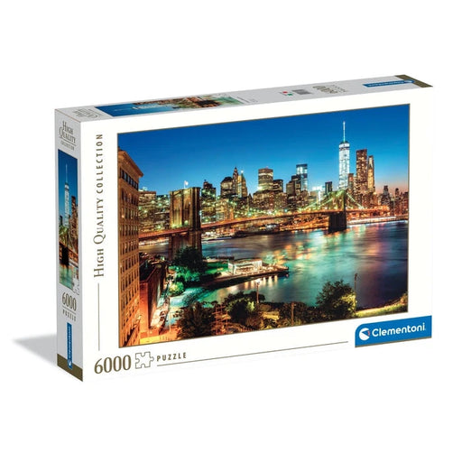 Caja de Puzzle 6000 Clementoni Brooklyn Bridge Lights (36534)