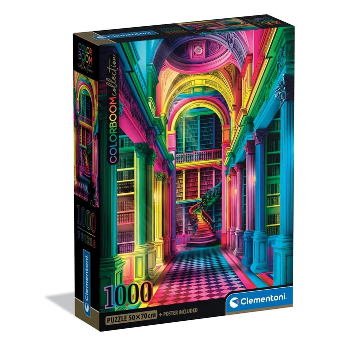 Caja de Puzzle 1000 Clementoni Colorboom Athenaeum (37062)