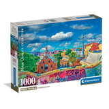 Caja de Puzzle 1000 Clementoni Park Güell, Barcelona (39954)