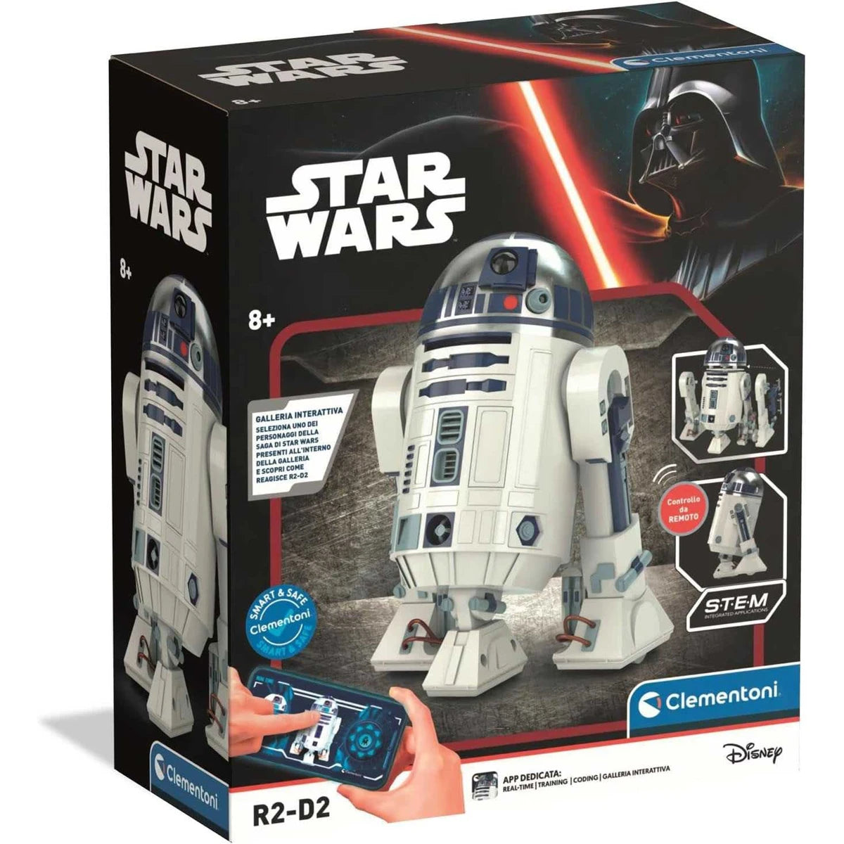 Caja de Clementoni Star Wars R2-D2 - Robot Programable (55634)