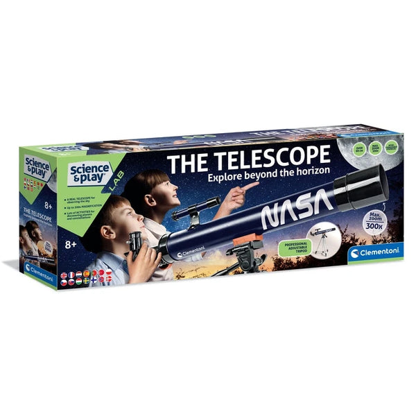 Caja de Clementoni Telescopio NASA - Science & Play (75087)
