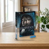 Clementoni Puzzle 1000 The Witcher (39591) sobre una mesa de madera