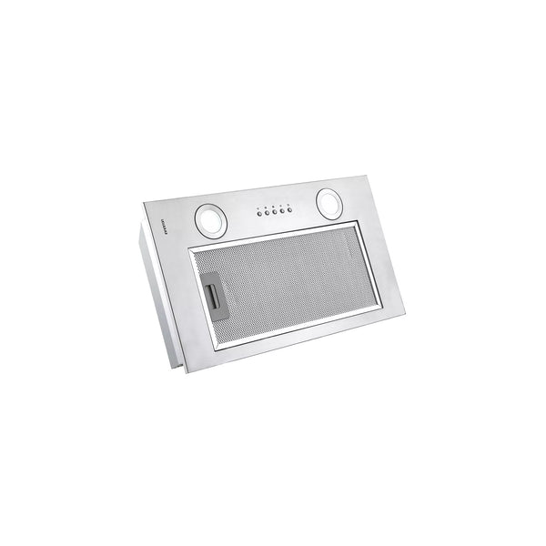 Campana grupo filtrante Infiniton CMPG-527 de 52 cm en acero inoxidable para mueble de 60 cm con 720 m3/h