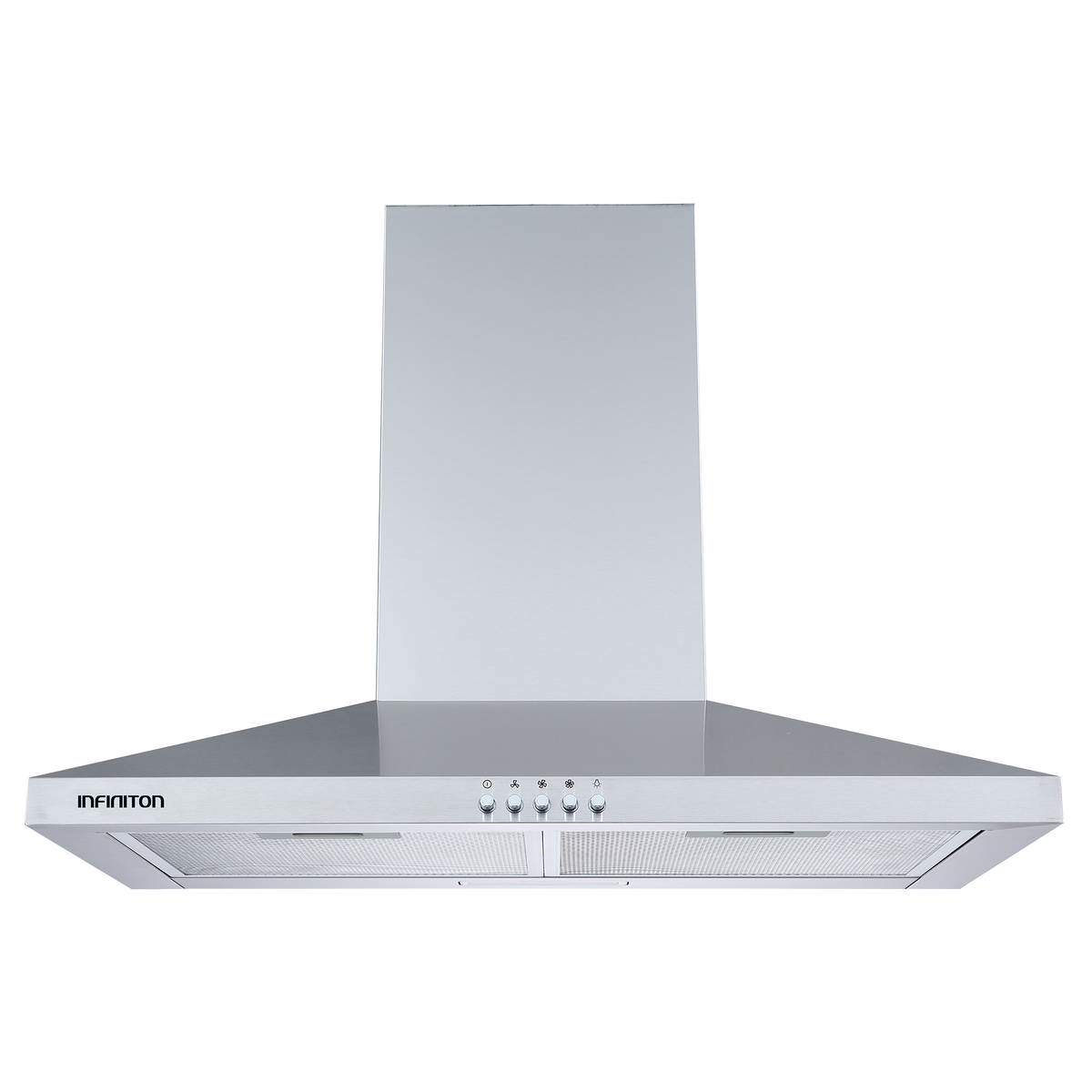 Campana extractora Infiniton CMPP-64XBL 60 cm Inox - vista frontal