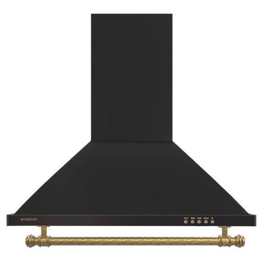 Campana extractora Infiniton CMPP-RU61 60 cm Negro Rústico - vista frontal