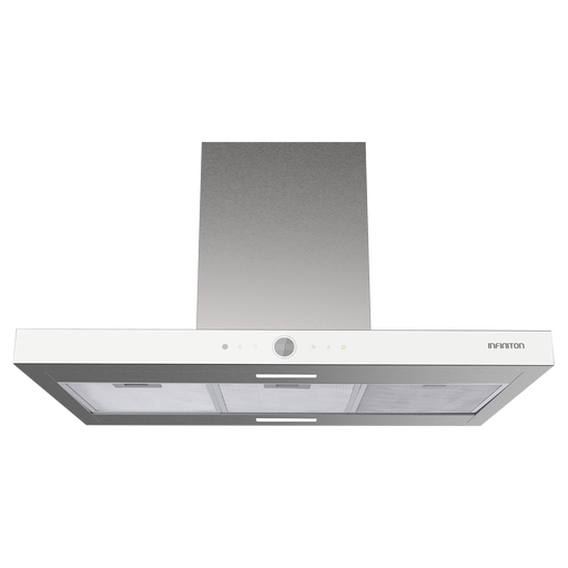 Campana extractora Infiniton CMPT-ISH97WG 90 cm Blanco - vista frontal