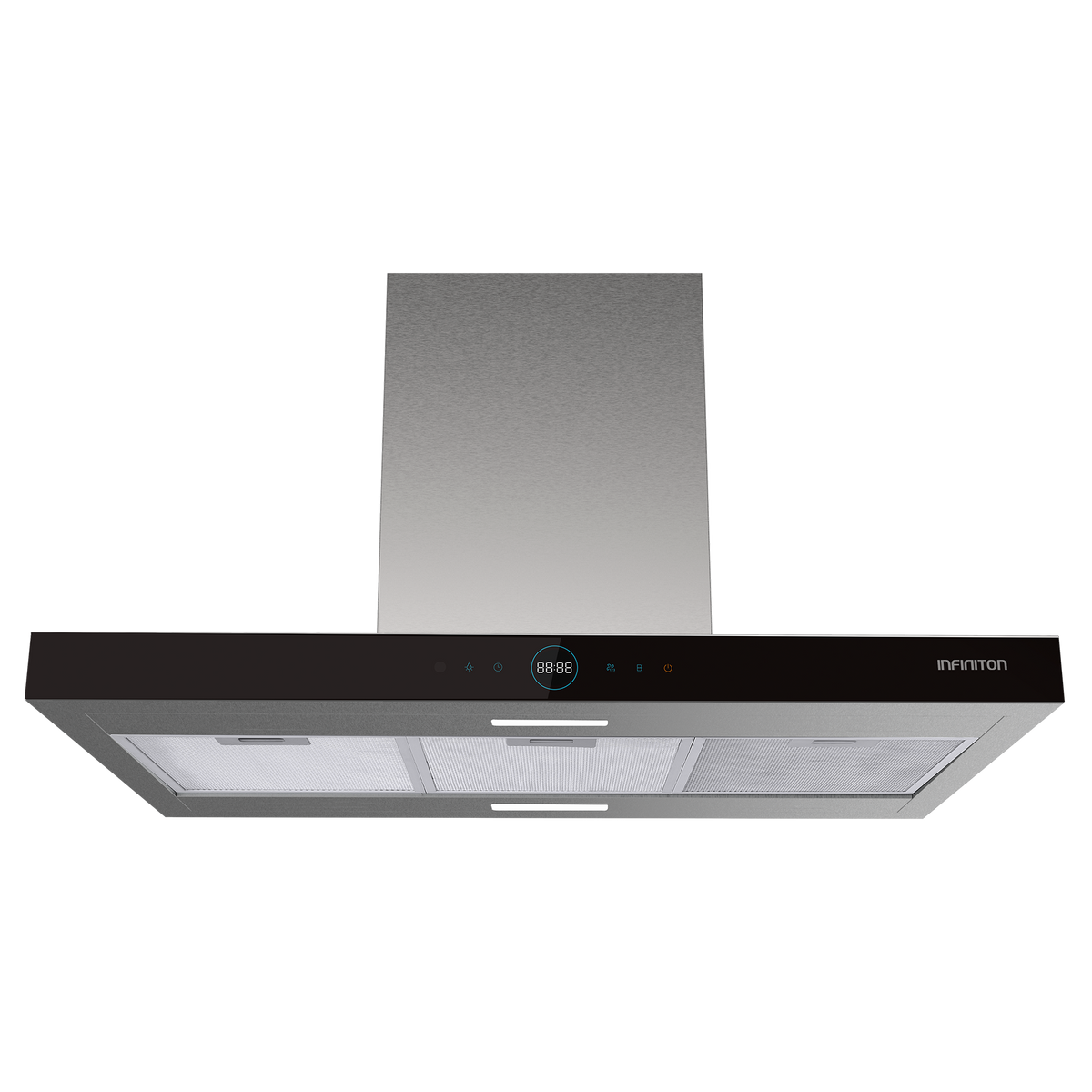 Campana extractora Infiniton CMPT-ISH98LR 90 cm Inox - vista frontal