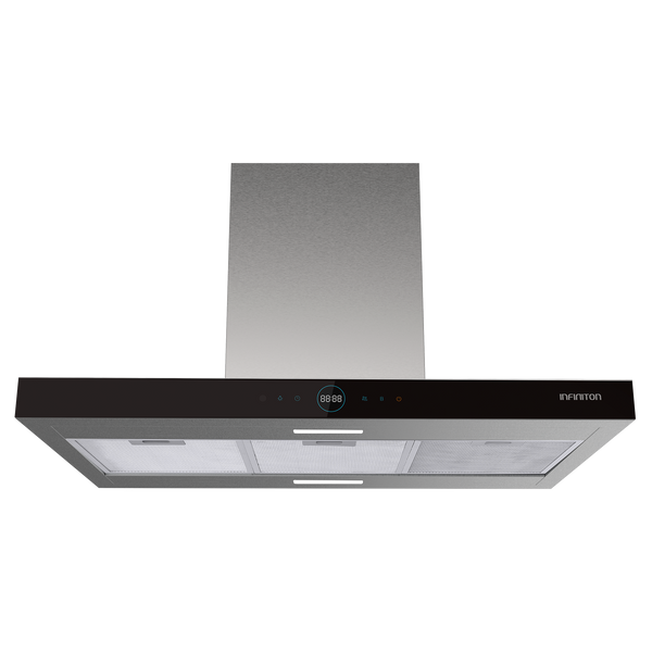 Campana extractora Infiniton CMPT-ISH98LR 90 cm Inox - vista frontal