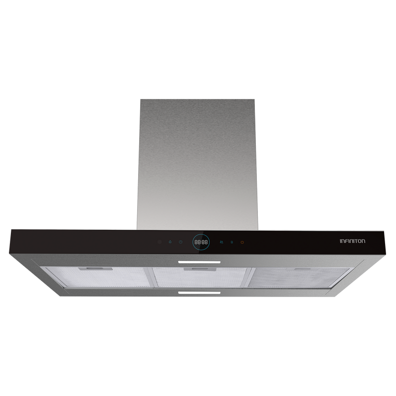 Campana extractora Infiniton CMPT-ISH98LR 90 cm Inox - vista frontal