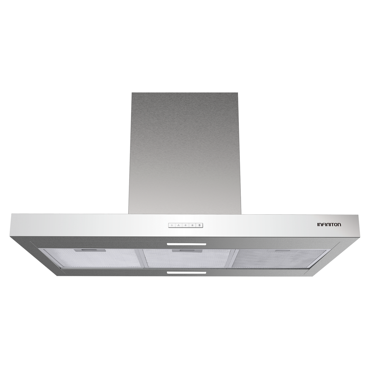 Campana extractora Infiniton CMPT-ISH99X 90 cm Inox - vista frontal