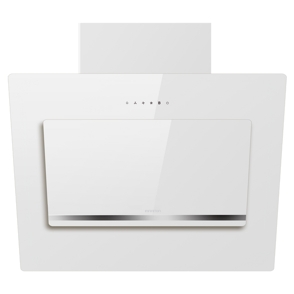 Campana extractora Infiniton CMPTRAL-81W 80 cm Cristal blanco - vista frontal