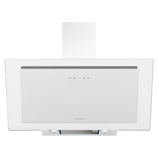 Campana extractora Infiniton CMPTRAL-BL94R 90 cm Cristal blanco - vista frontal
