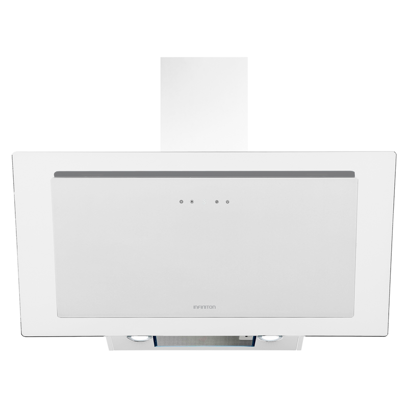 Campana extractora Infiniton CMPTRAL-BL94R 90 cm Cristal blanco - vista frontal
