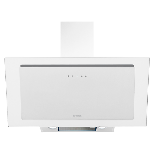 Campana extractora Infiniton CMPTRAL-BL94R 90 cm Cristal blanco - vista frontal