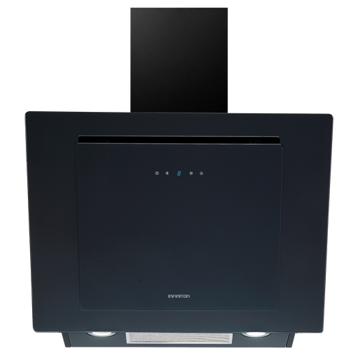 Campana extractora Infiniton CMPTRAL-N68R 60 cm Cristal negro - vista frontal